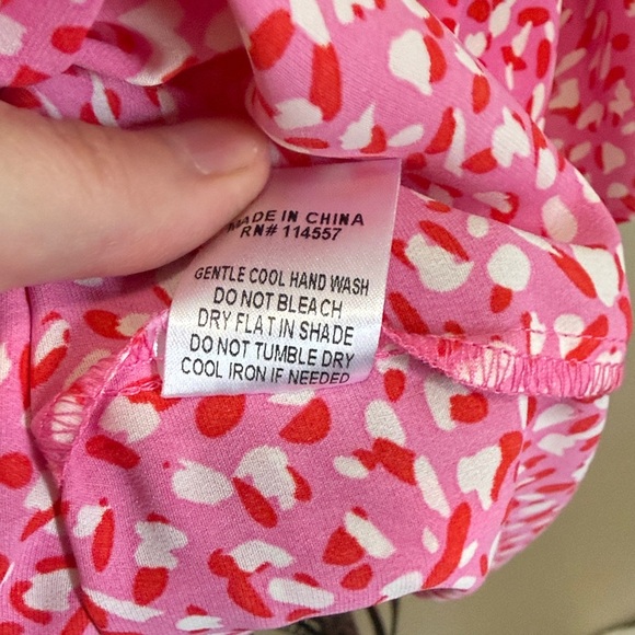 THML Pink and White Patterned Blouse - Picture 6 of 6